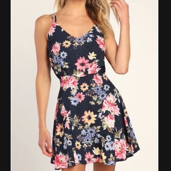 Floral spring/summer dress - Picture 1 of 4